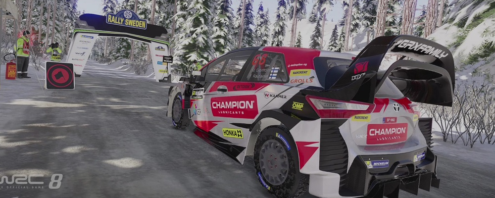 WRC 8 Toyota Yaris Sweden Setup 01