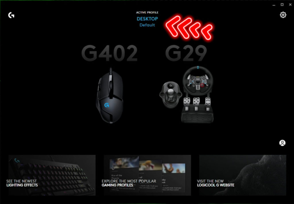 logitech g hub g29