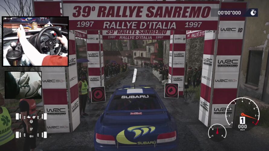SUBARU Impreza WRC Car Setups Sanremo 1
