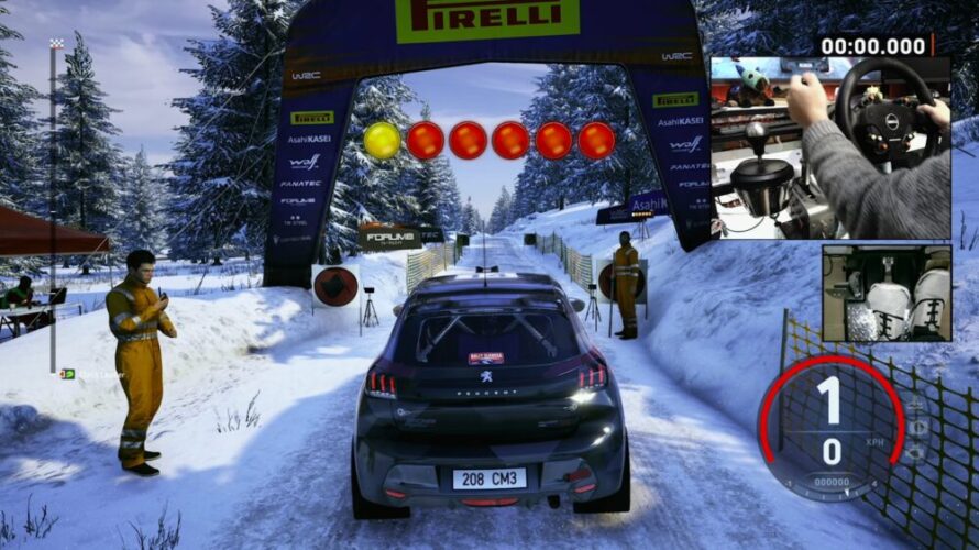 EA Sports WRC Peugeot 208 Rally4 Car setups Rally Scandia 01