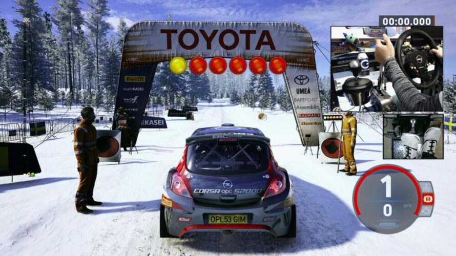 EA Sports WRC Opel Corsa S2000 Car setups Rally Sweden 01