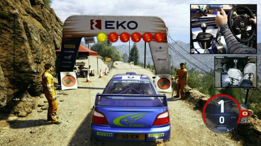 EA Sports WRC Subaru IMPREZA WRC 2001 Car setups Rally Greece 01